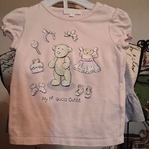 AUTHENTIC GUCCI "MY 1ST GUCCI OUTFIT" SIZE 6/9 MONTHS